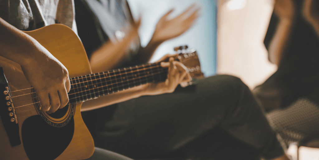 Guitar playing