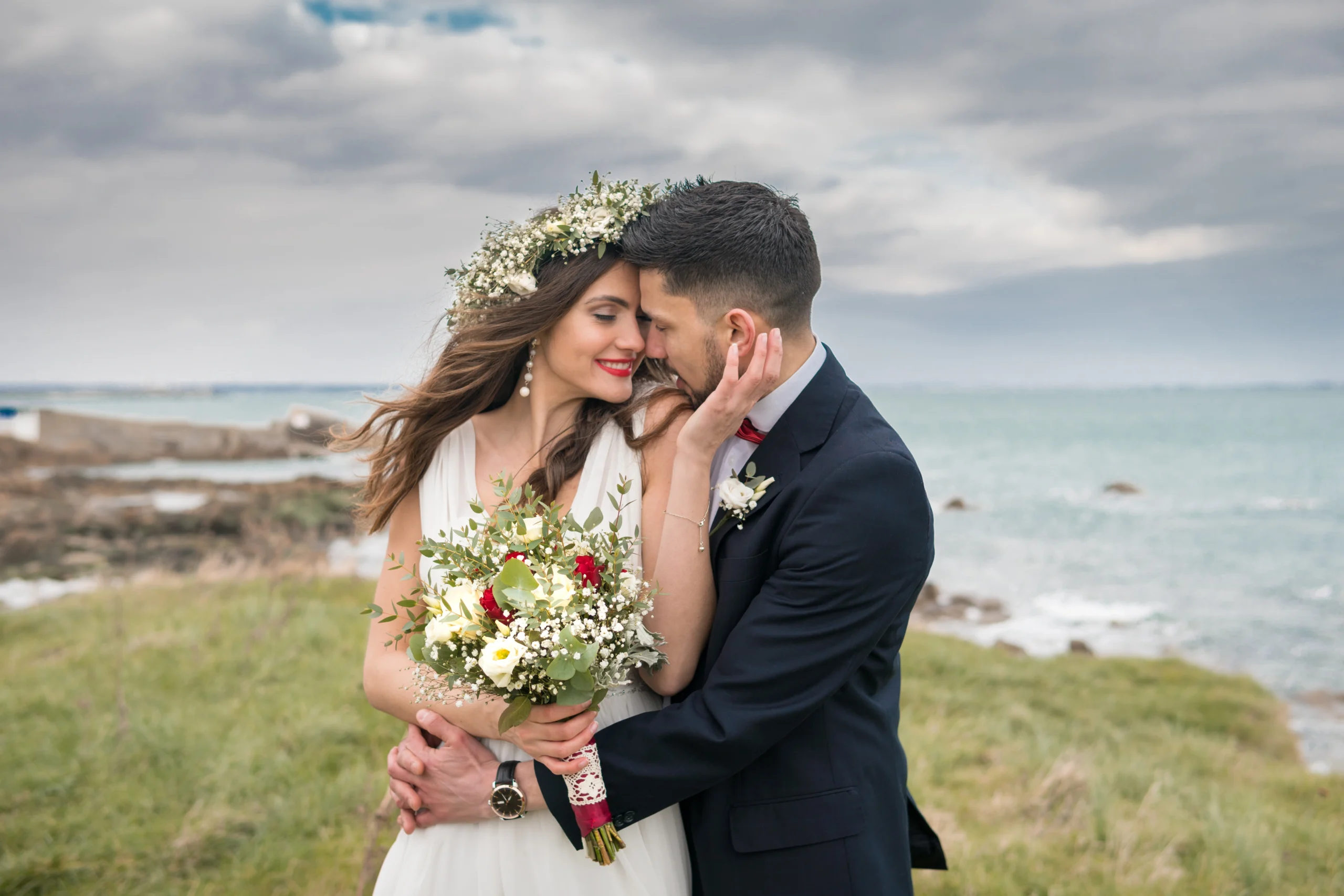 Couple wedding photo