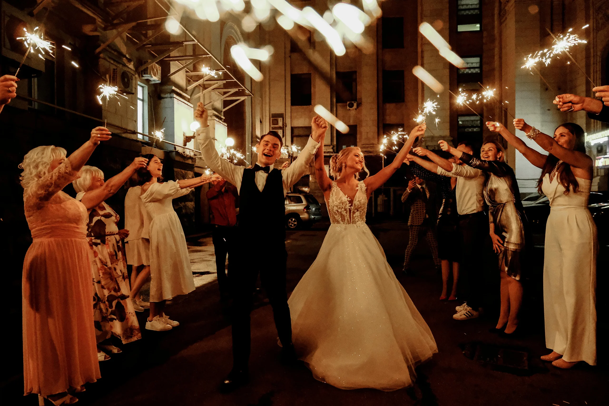 Sparkler Send Off